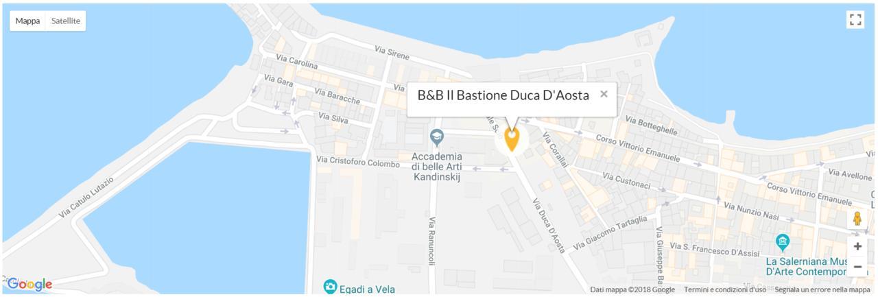 Il Bastione Duca D'Aosta Bed & Breakfast Trapani Exterior photo